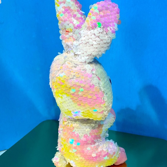 TY FLIPPABLES LIMITED COLLECTION NWT BONNIE (BUNNY) ATTACHED TAGS PRETTY SEQUINS - Picture 8 of 16